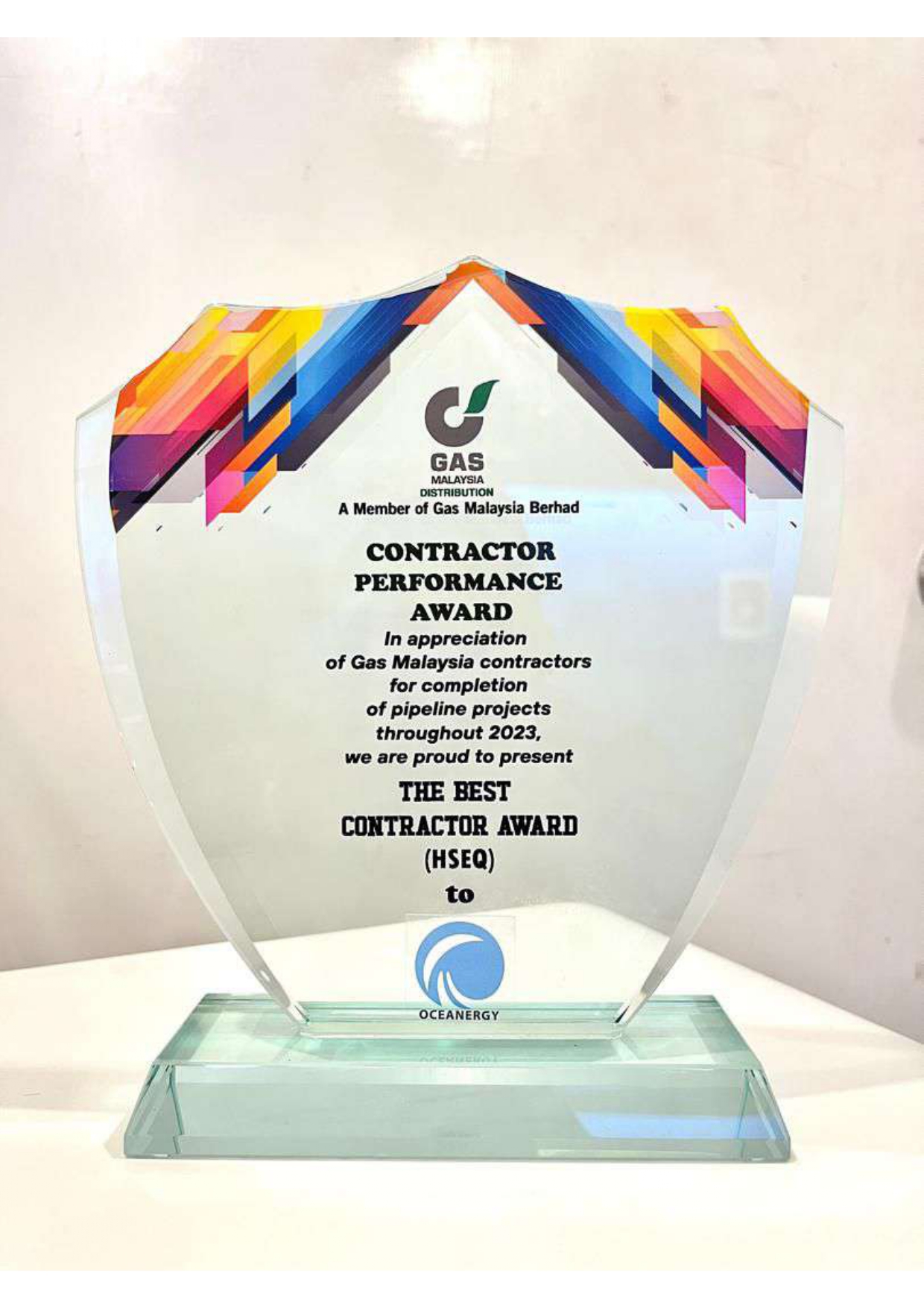 Best Performance Contractor 2024 (HSE & Quality)